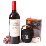 JBL Clip 4 and Red Wine Gift Set