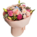 Roses and Lilies Affair Bouquet