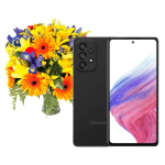 Samsung Galaxy S24 and Bouquet Gift Set