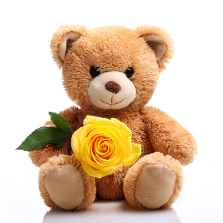 Oso polar y rosa grand